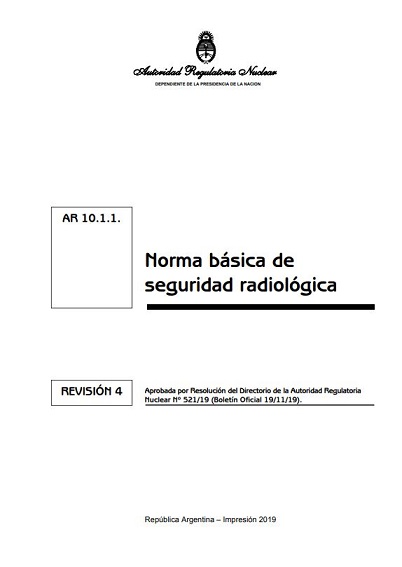 Norma Básica Seguridad Radiologica AR 1011