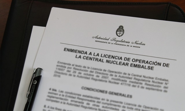 Enmienda Licencia CNE